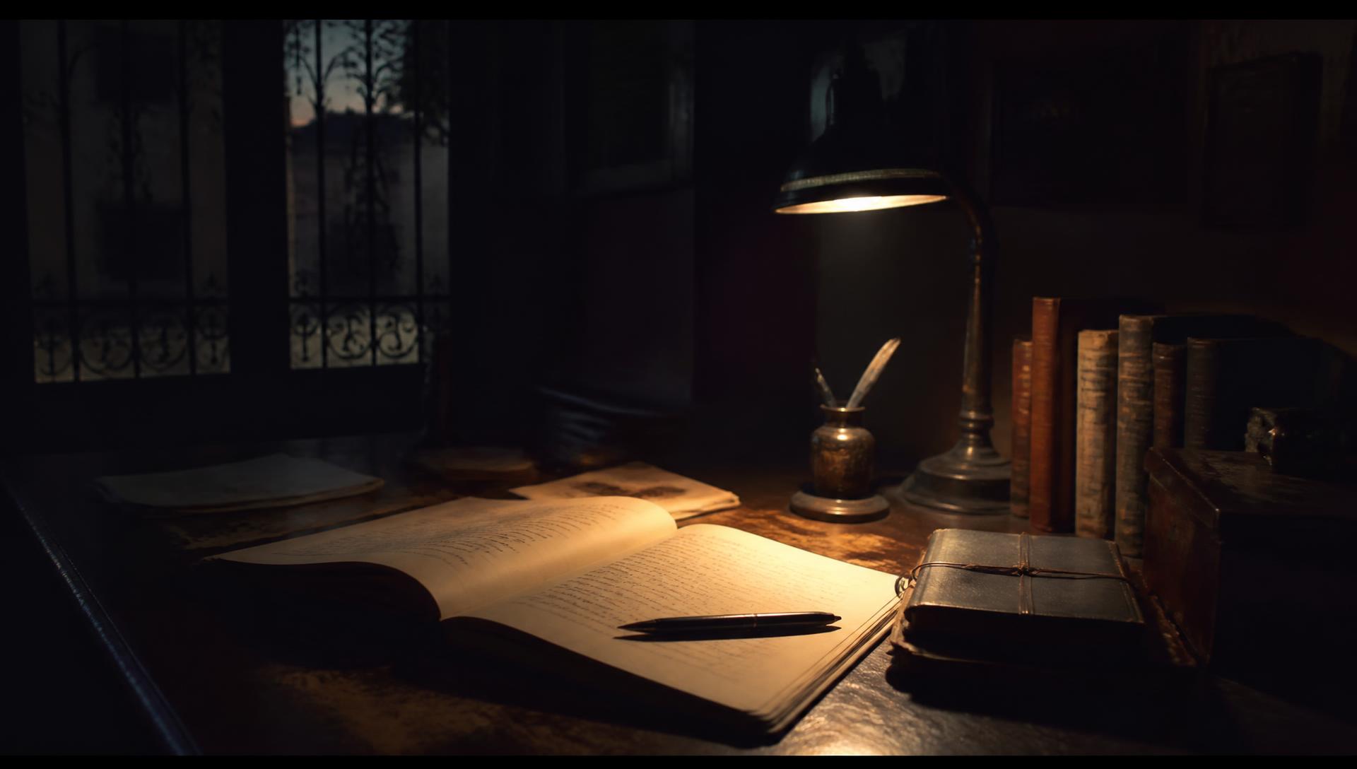 Carnet et manuscrit de l’auteur